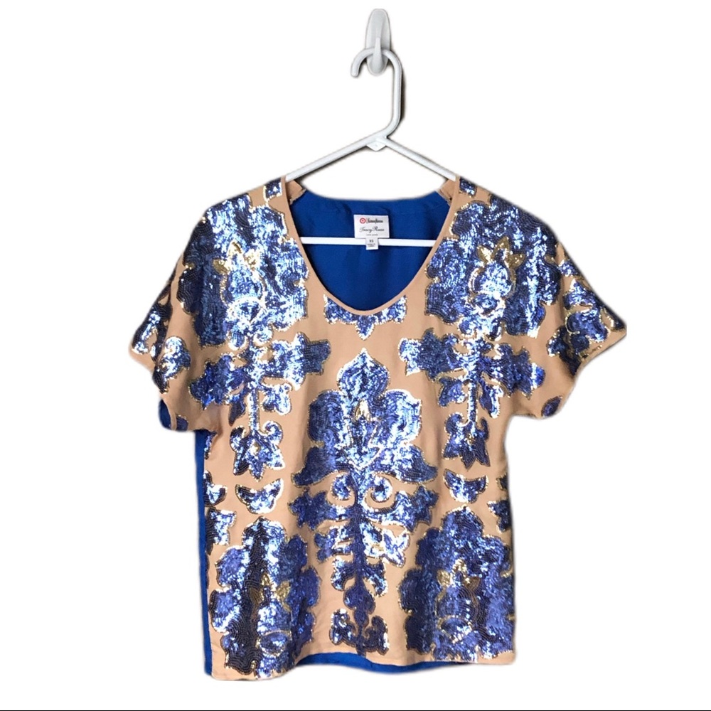 Tracy Reese-Neiman Marcus-Target sequins top-i9 - Picture 5 of 8